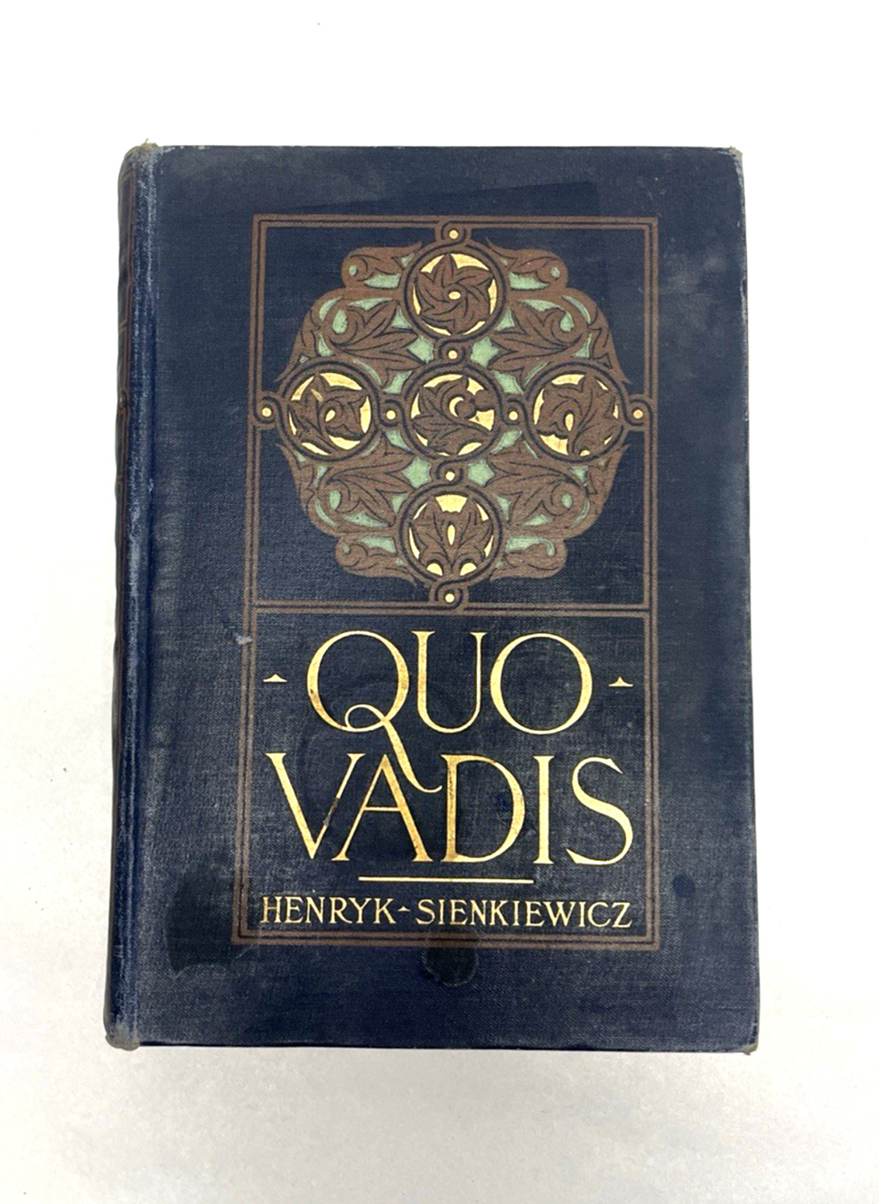 Antique 1905 Quo Vadis Henryk Sienkiewicz Thomas Y Crowell Decorative Binding